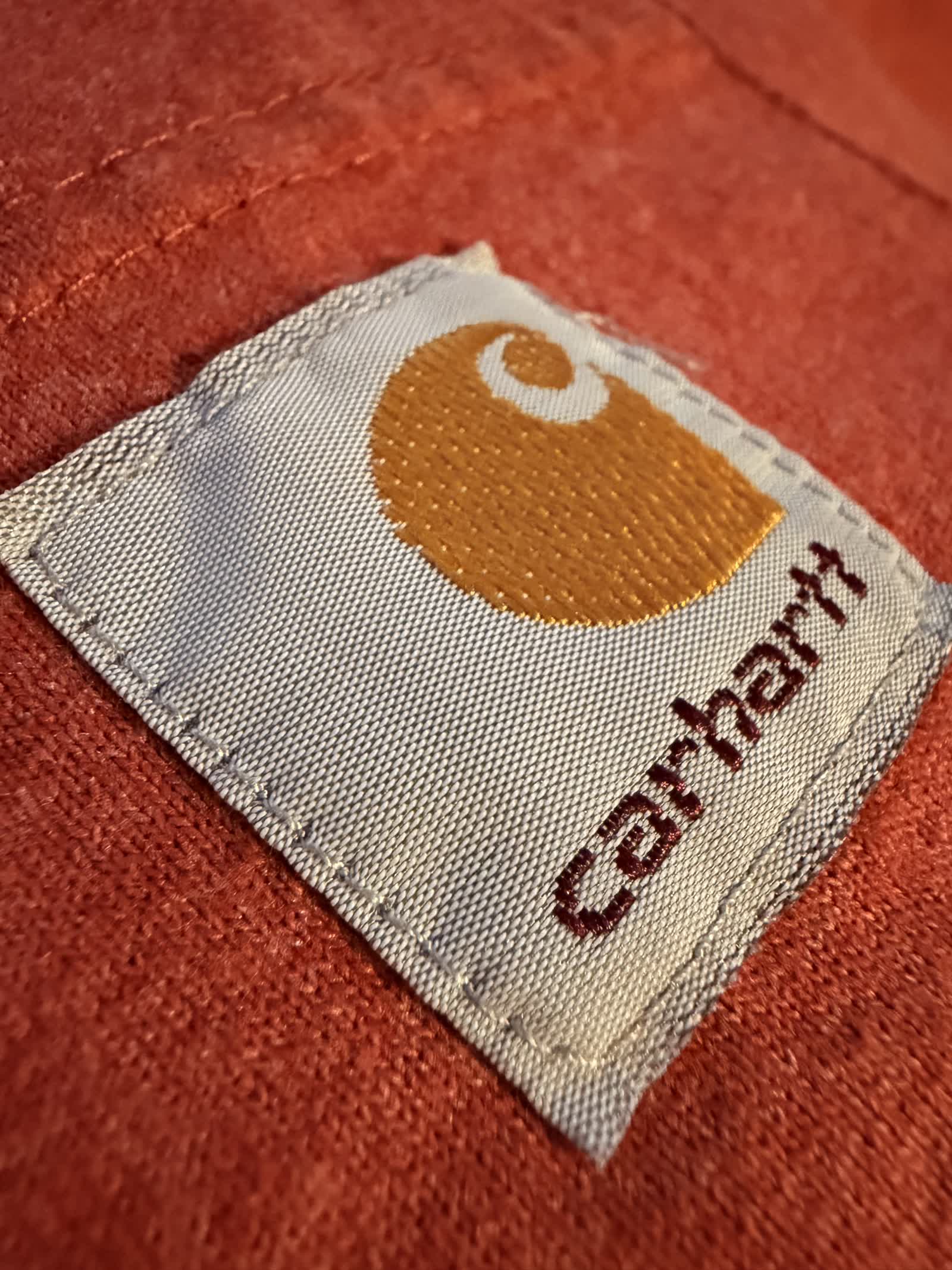 Vintage Carhartt emblem tee at Nine99 in Hot Springs
